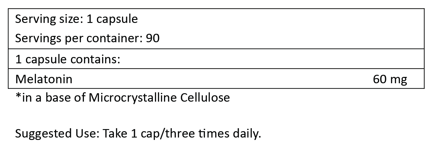 Melatonin 60mg