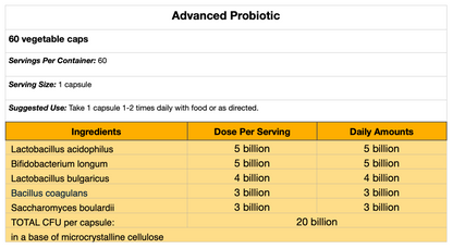 Advanced Probiotic