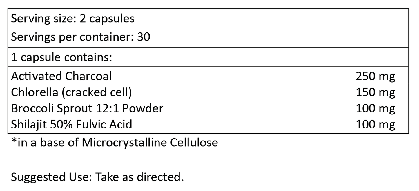 Charocal Plus Binder