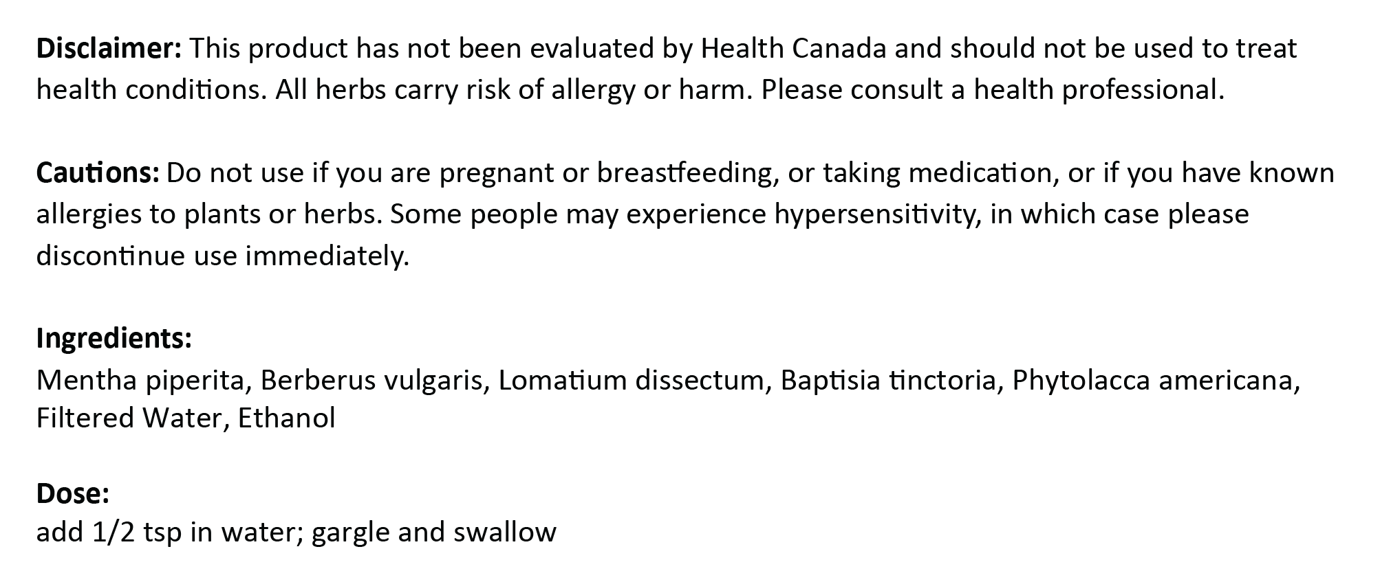 Echinacea Elderberry (Kids Glycerite)