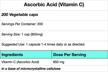 Ascorbic Acid (Vitamin C)